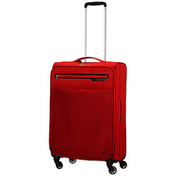 American Tourister Lightway 68cm 4-Wheel Medium Suitcase Lava Red